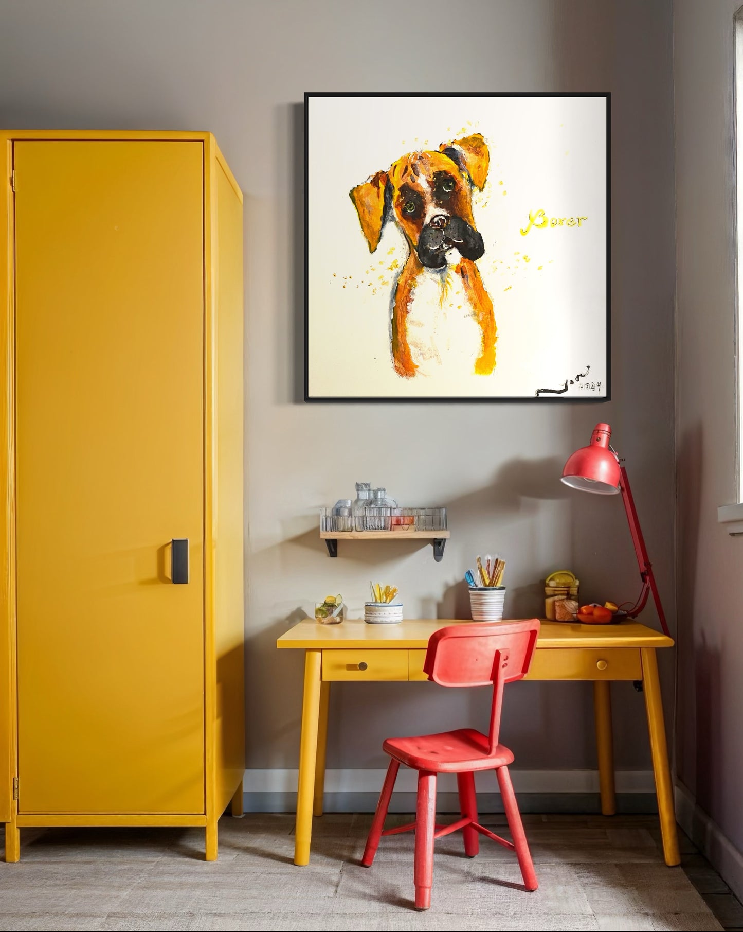 Customize Pet Portrait 30 x 40cm