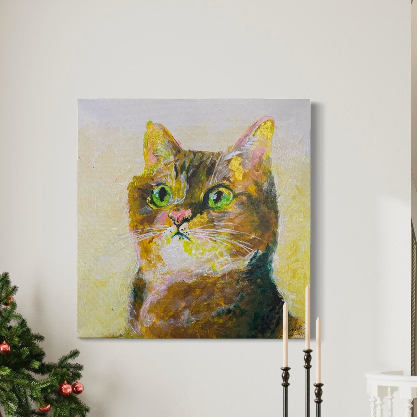 Customize Pet Portrait 30 x30cm
