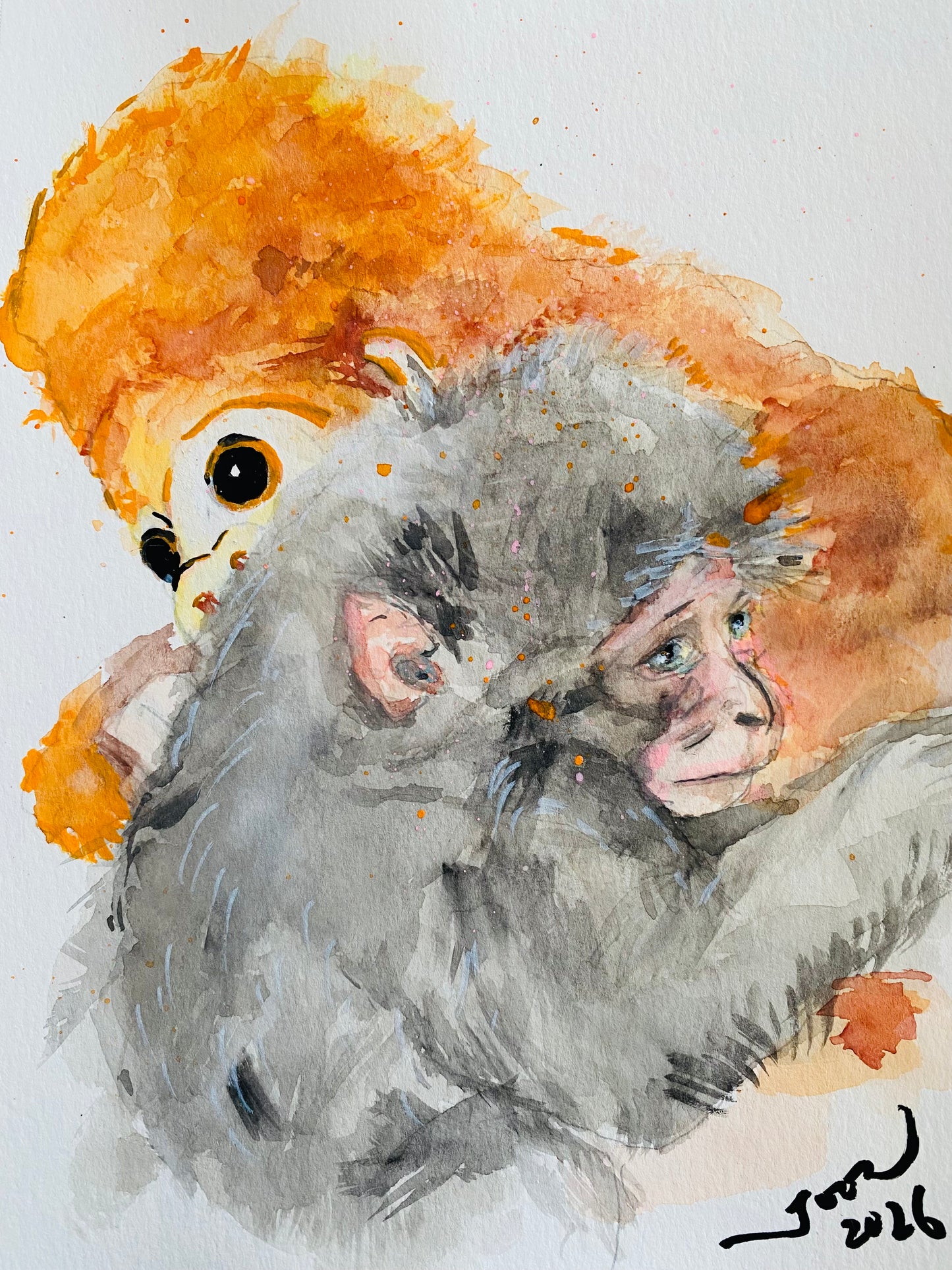 Customize Pet Portrait 30 x 40cm