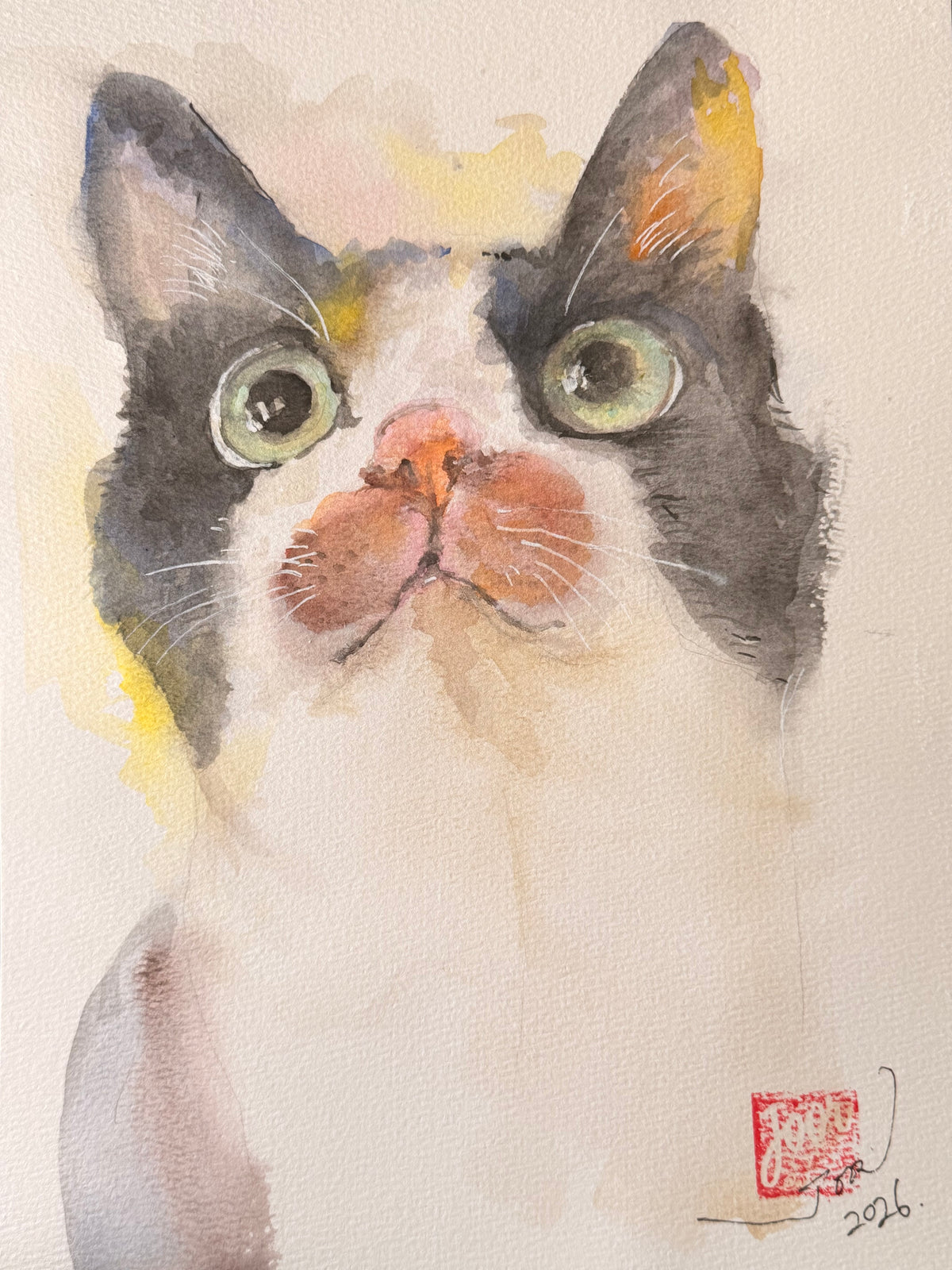 Customize Pet Portrait 29.7x 42.0cm (A3)