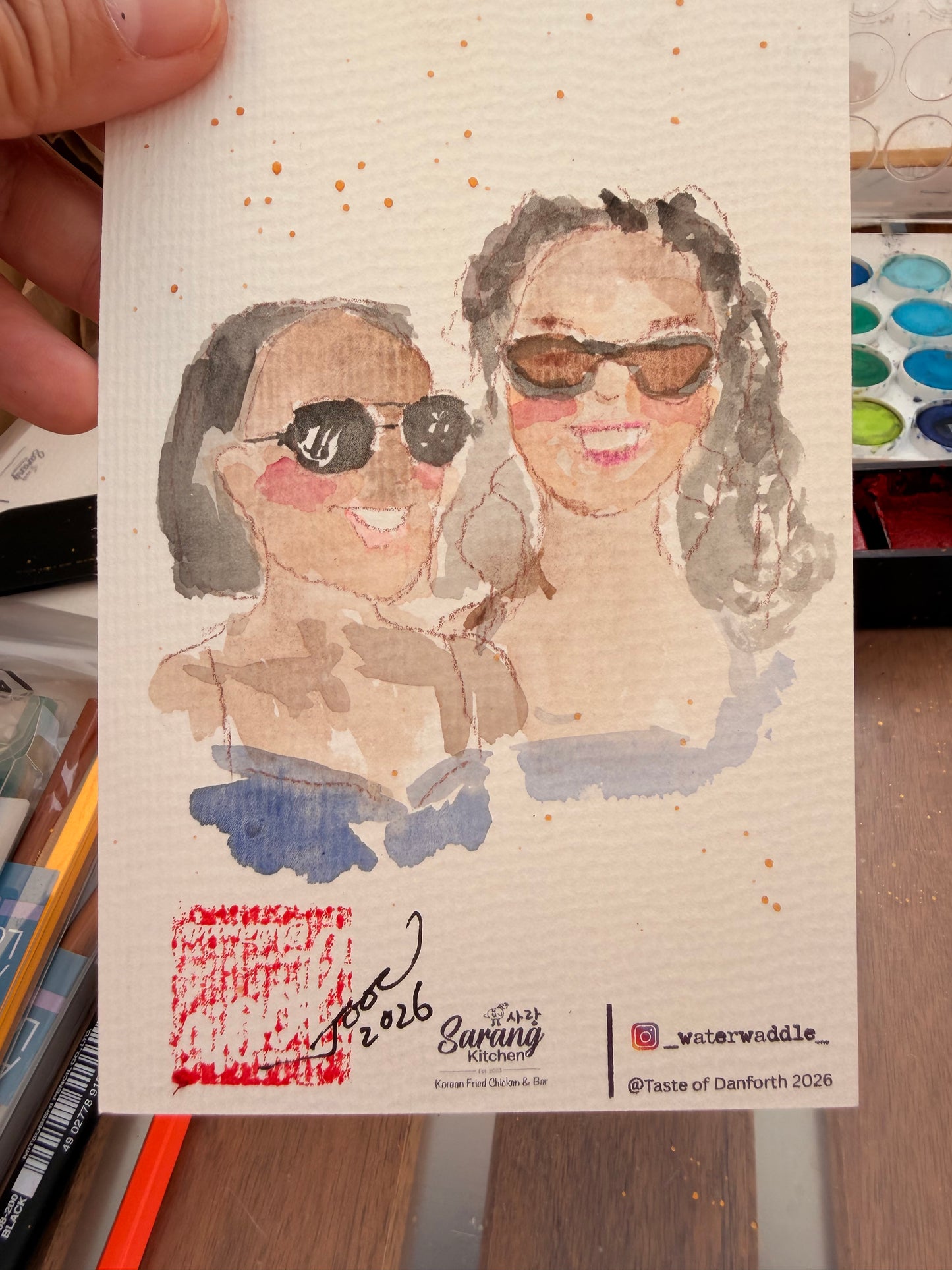 Live illustration