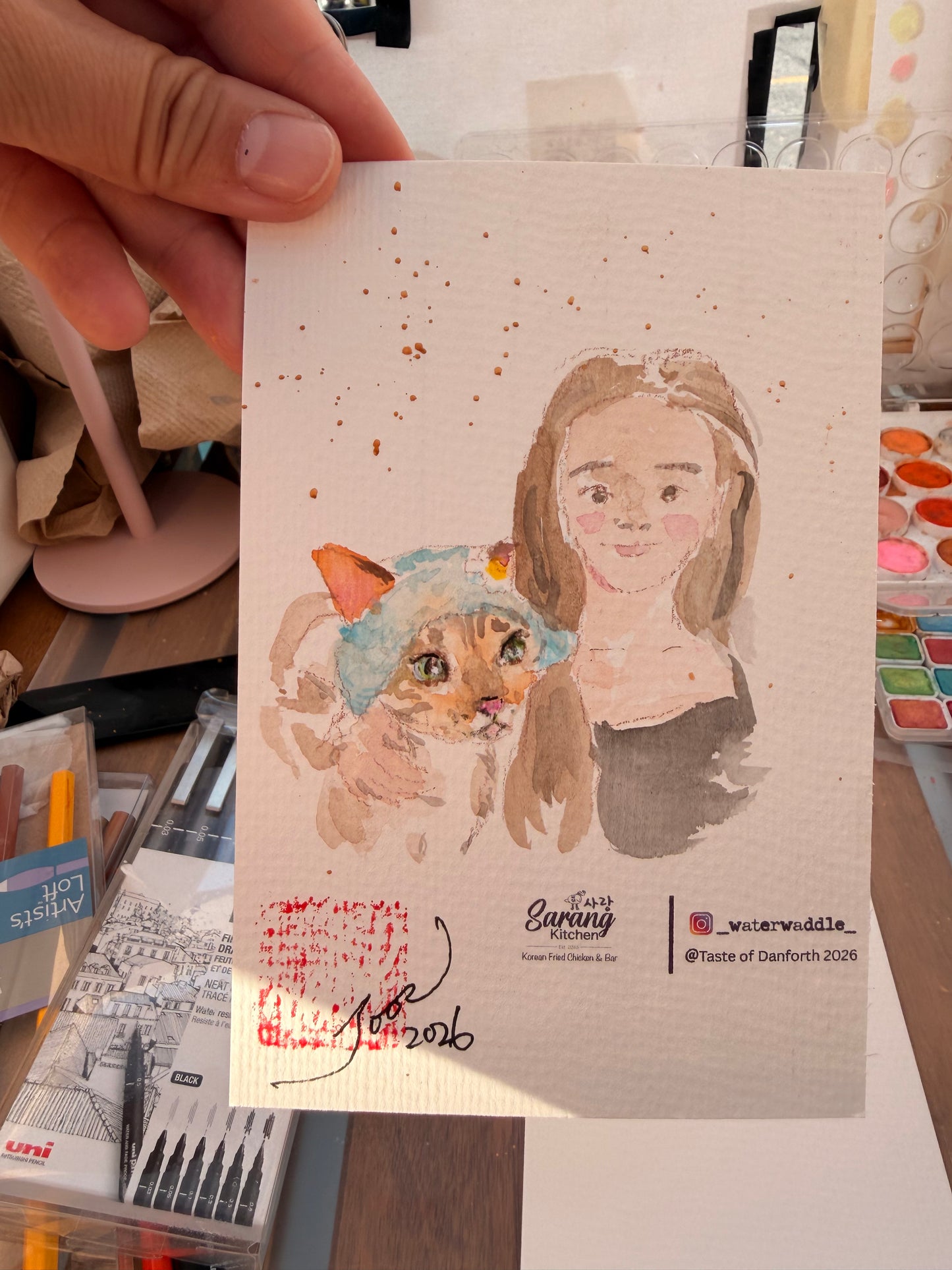 Live illustration