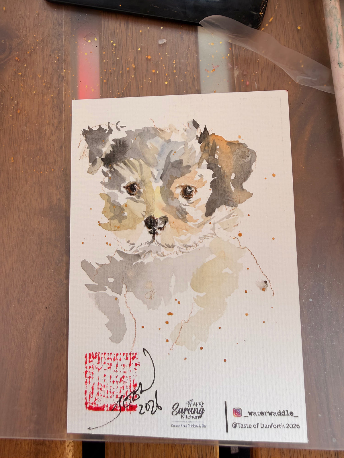 Live illustration