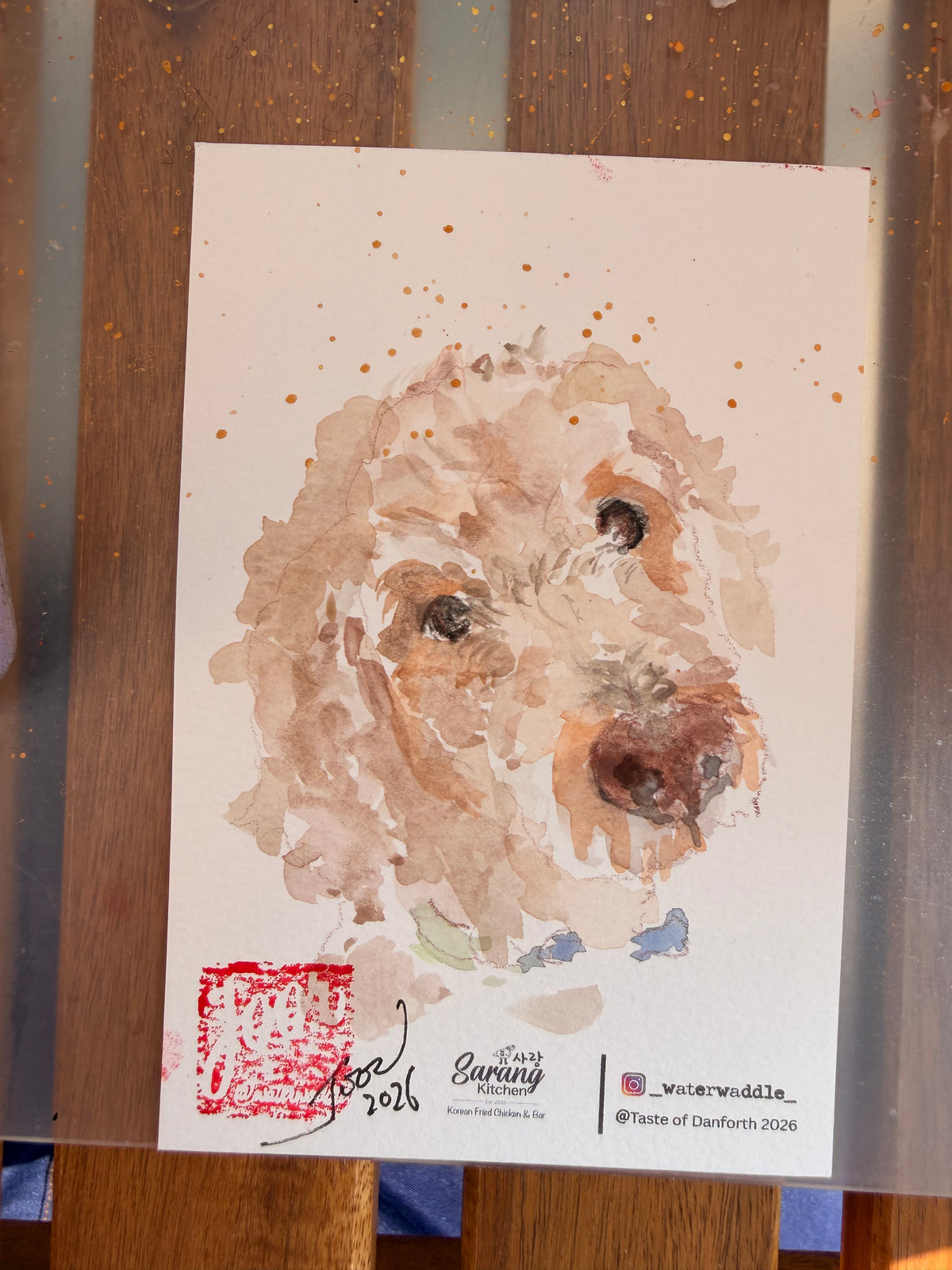 Live illustration
