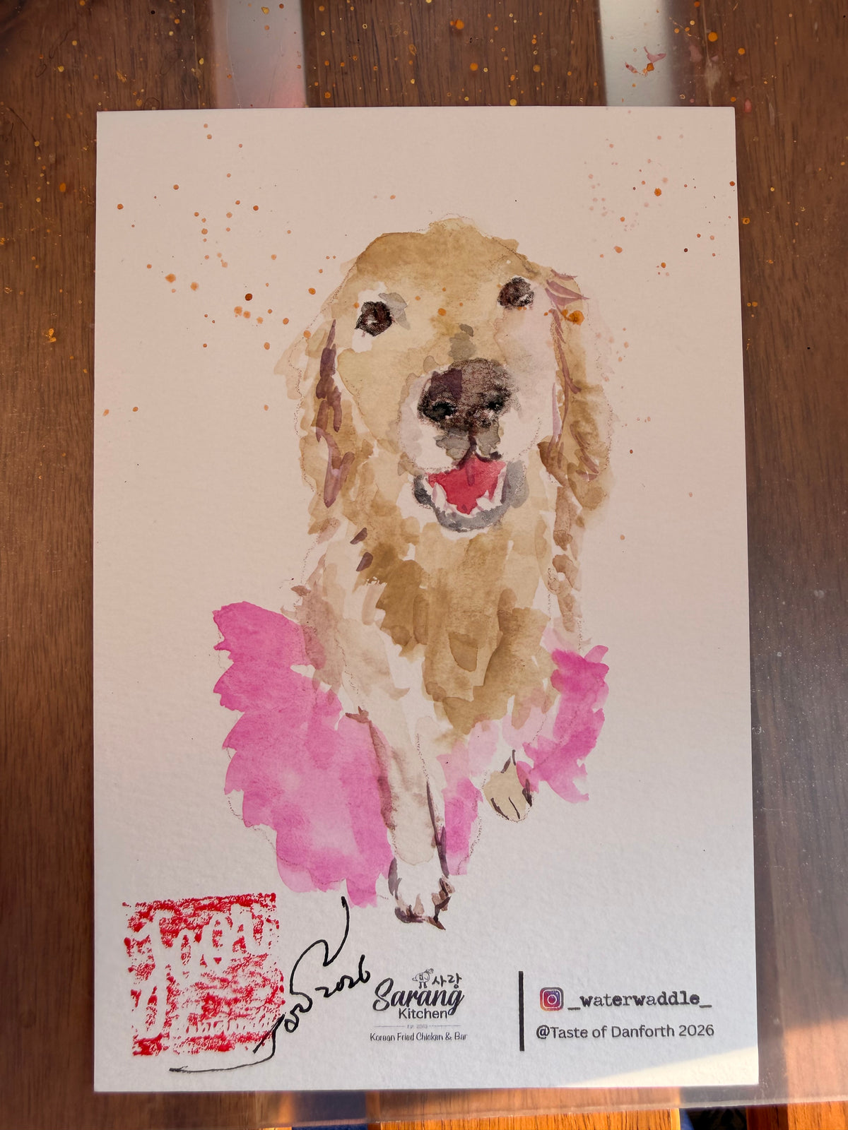Live illustration