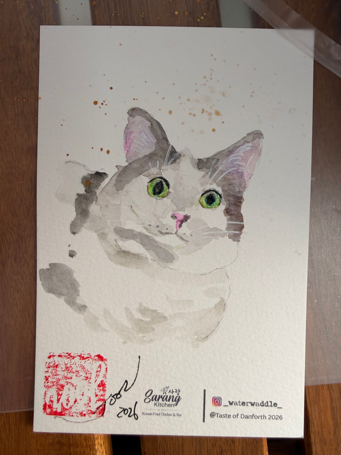 Live illustration