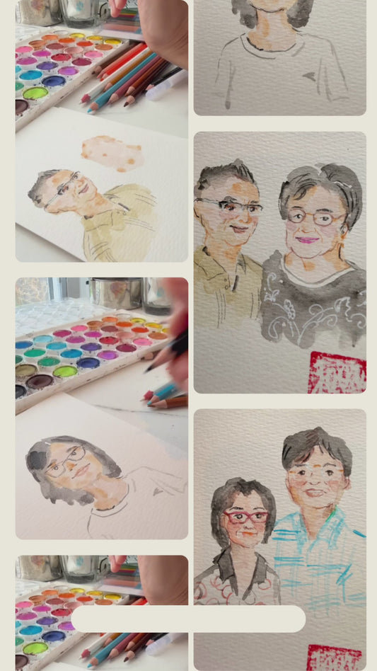 Live illustration - Banquet and Event