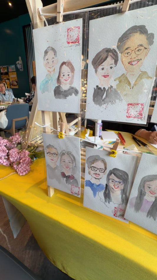 Live illustration - Banquet and Event